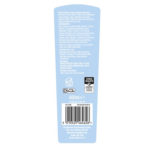 Morrisons Expert Hair Care Colour Shampoo 400ml