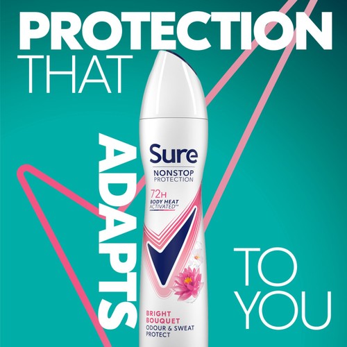 Sure Nonstop Bright Bouquet 250ml