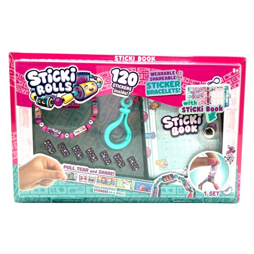 Sticki Rolls Sticki Book Pack