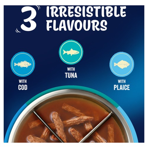 Felix Soup Tender Strips Fish Selection Wet Cat Food 