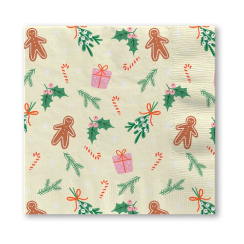 Nutmeg Home Candy Cane Napkins