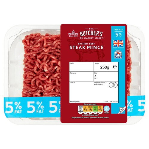 Morrisons British Beef Steak Mince 