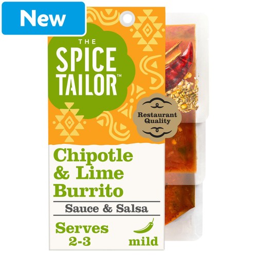 The Spice Tailor mexican chipotle burrito sauce salsa meal kit