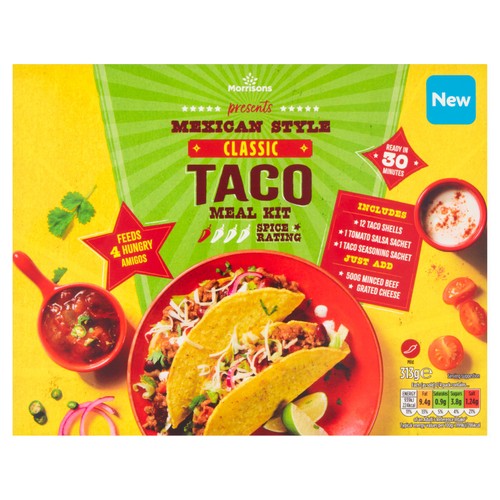 Morrisons taco meal kit