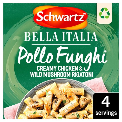 Schwartz bella italia pollo funghi