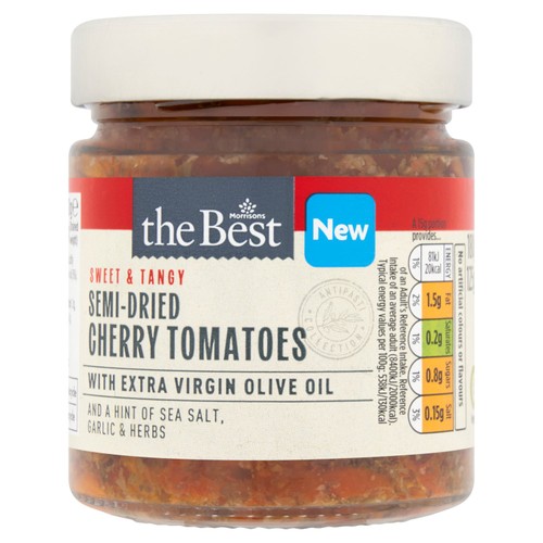 Morrisons The Best Semi Dried Cherry Tomatoes