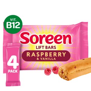 Soreen Lift Bars Raspberry & Vanilla x4