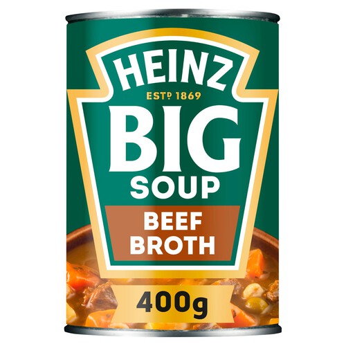 Heinz Beef Broth Chunky Big Soup 