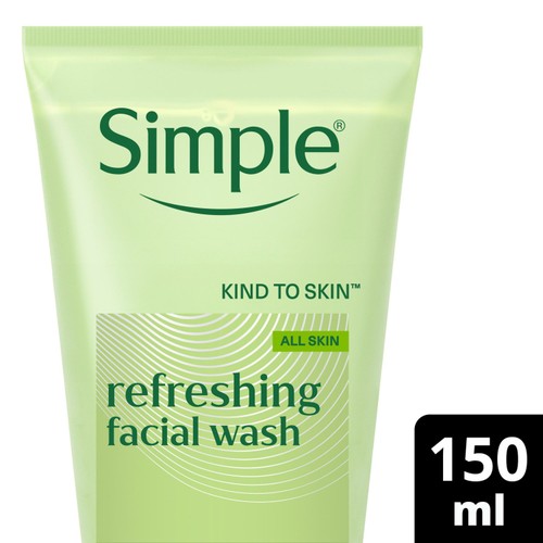 Simple Kind to Skin Refreshing Facial Gel Wash 150ml
