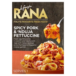 La Famiglia Rana Spicy Pork & Nduja Fettuccine 407g