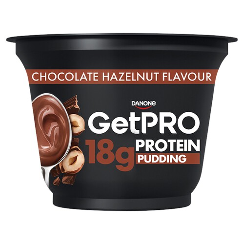 GetPro Chocolate Hazelnut High Protein Pudding 