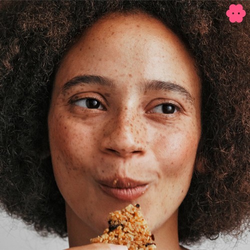 Graze Snack Box Oat Boosts Cherry Bakewell Flapjack 50g