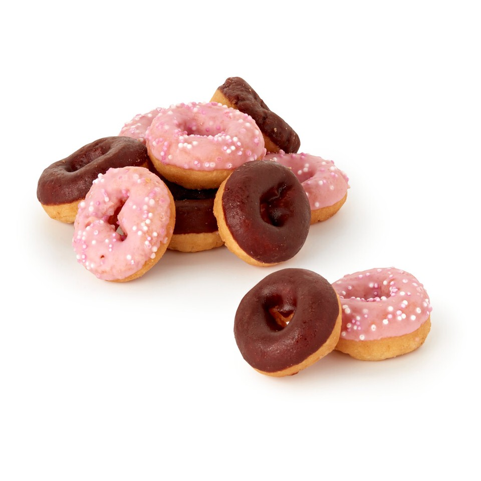 Market Street Chocolate & Raspberry Ring Doughnuts - Morrisons Online ...