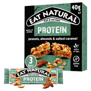 Eat Natural Protein Packed Cereal Bar Salted Caramel & Nuts Multipack