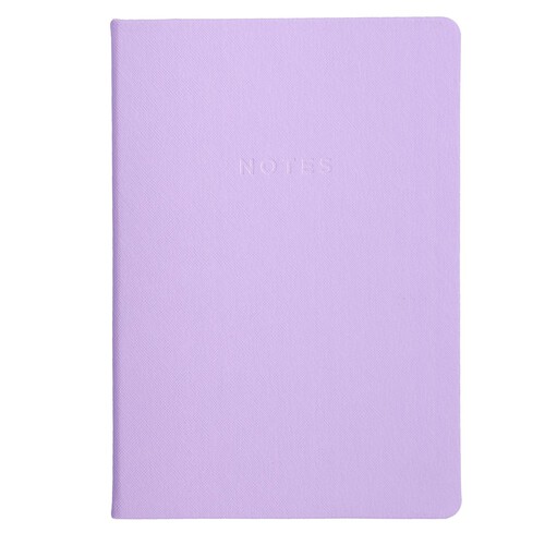 Morrisons Lilac A5 Notebook