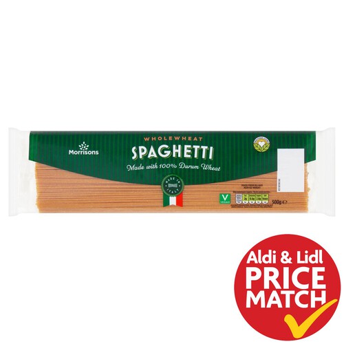 Morrisons Wholewheat Spaghetti