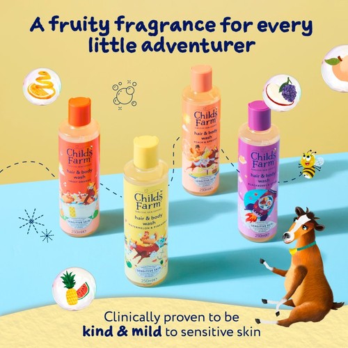 Childs Farm Hair & Body Wash Watermelon & Pineapple 250ml