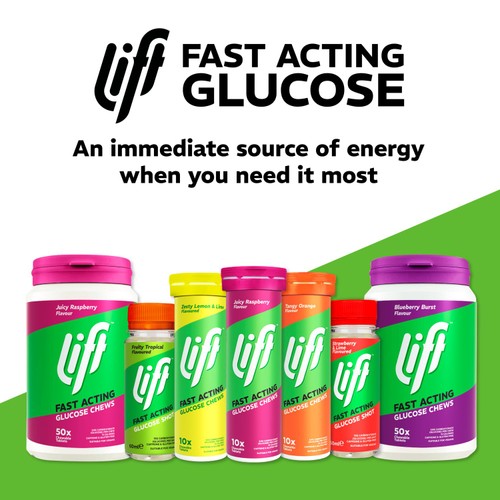 Lift Glucose Tablets Raspberry