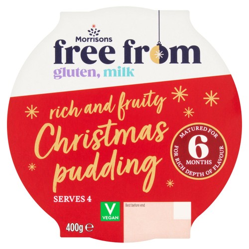 Morrisons Free From Christmas Pudding 400g