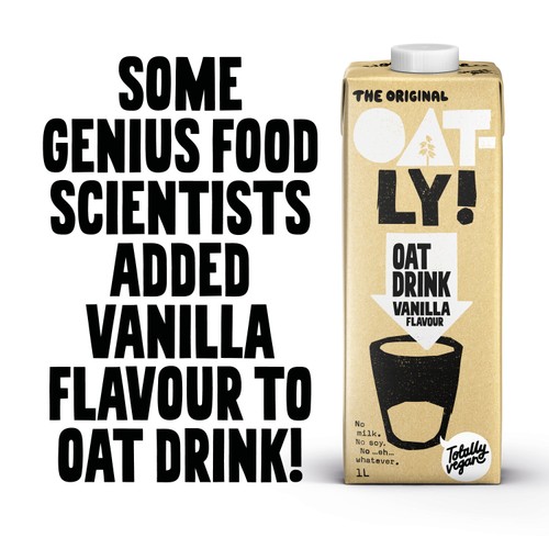 Oatly Oat Drink Vanilla Flavour Long Life 1L