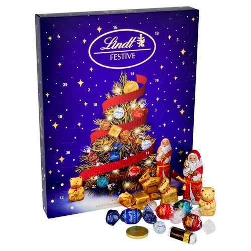 Lindt Festive Selection Chocolate Advent Calendar 289g
