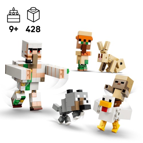 Lego Minecraft Chicken Jockey Desert Attack 21592