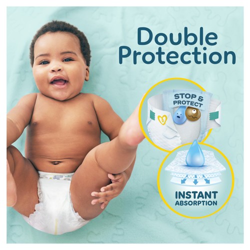 Pampers Premium Protection New Baby Size 1 80 Nappies Jumbo+ Pack