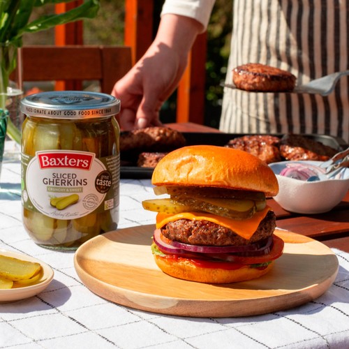 Baxters Sliced Gherkins