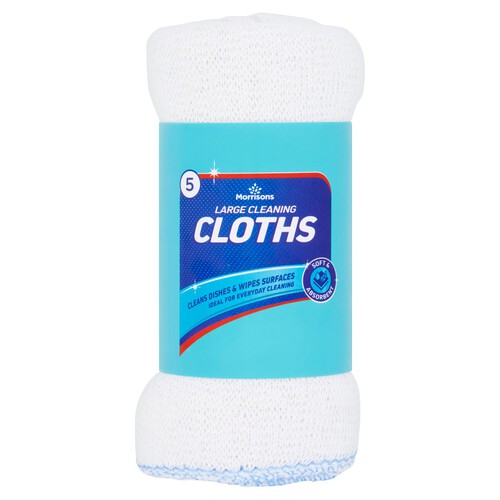 Morrisons Large Cleaning Cloths 