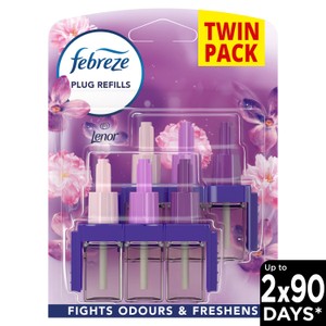 Febreze 3Volution Air Freshener Spring Awakening Plug In Refills Twin Pack
