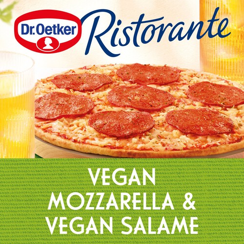 Dr. Oetker Ristorante Vegan Pepperoni Salami Pizza 