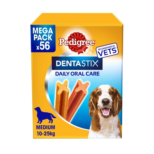 Pedigree Dentastix Medium Dog 56 x Dental Sticks