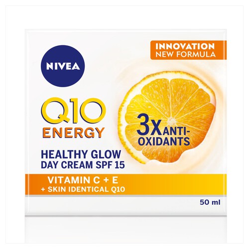 NIVEA Q10 Energy Vitamin C Healthy Glow Day Cream SPF 15 