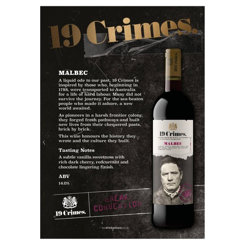 19 Crimes Malbec   75cl