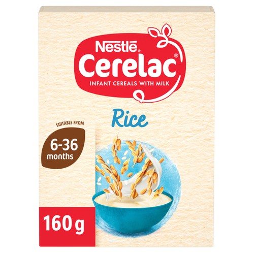 Nestle Cerelac Infant Cereal With Milk Rice 160g