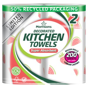 Morrisons Spring Summer Limited Edition Kitchen Roll