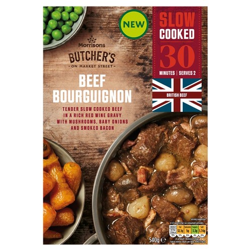 Morrisons Slow Cooked Beef Bourguignon