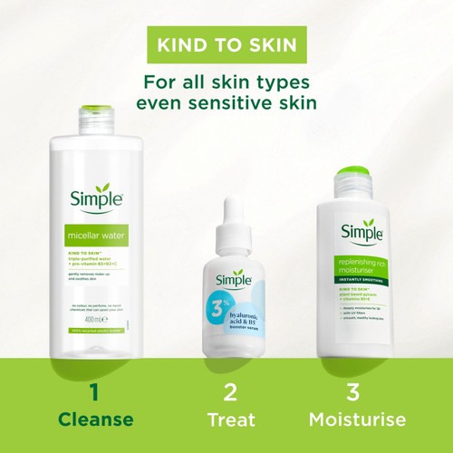 Simple Micellar Water Cleansing 400ml