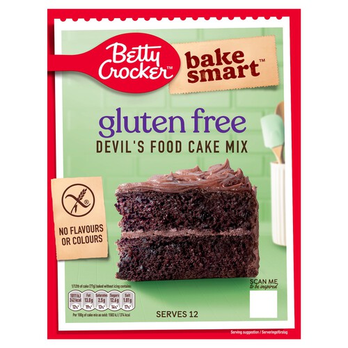 Betty Crocker Gluten Free Devil's Food Chocolate Cake Mix 