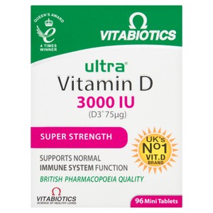 Vitabiotics Ultra Vitamin D Tablets 1000 IU 