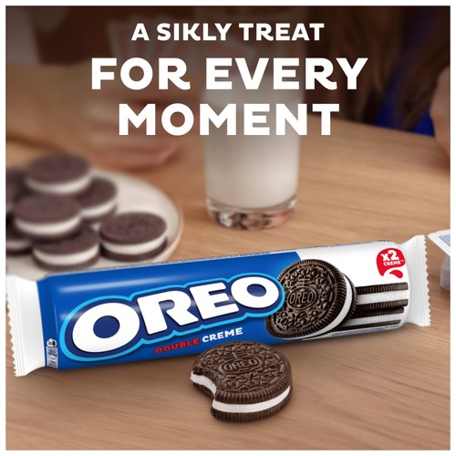 OREO Double Creme Vanilla Sandwich Cookies Pack