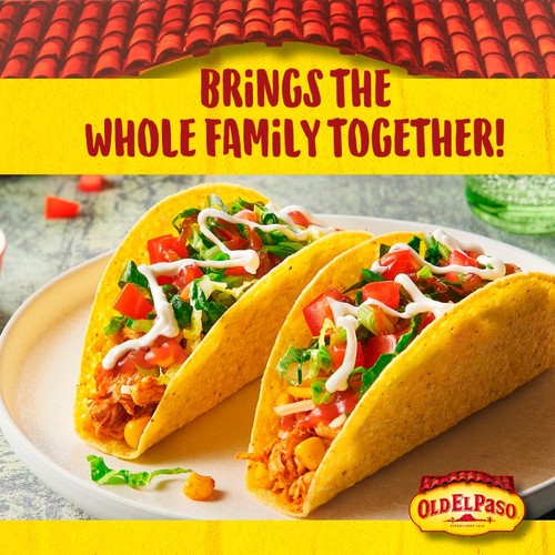 Old El Paso 12 Crunchy Taco Shells 156g