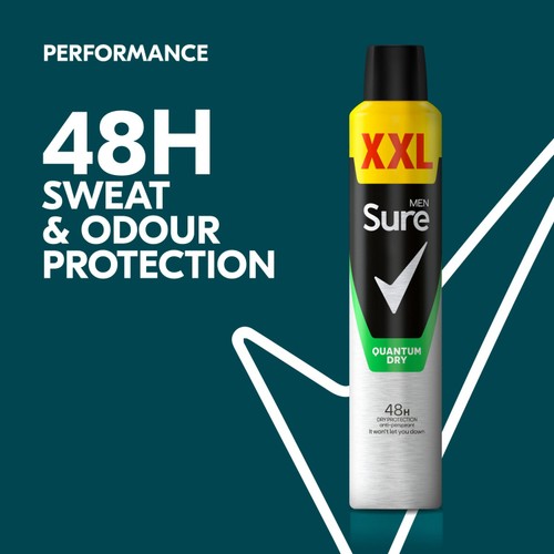 Sure For Men Anti-Perspirant Deodorant Quantum Dry