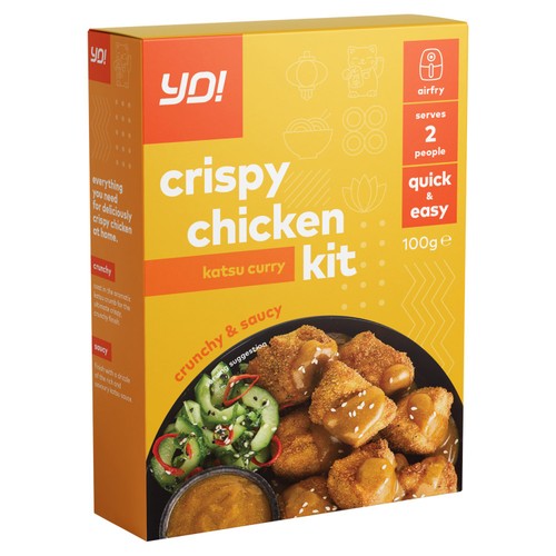 YO Katsu Crispy Chicken Kit 100g