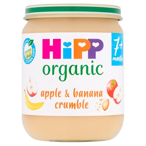 Hipp Organic Apple And Banana Crumble