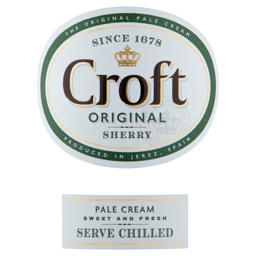 Croft Original Sherry Fine Pale Cream