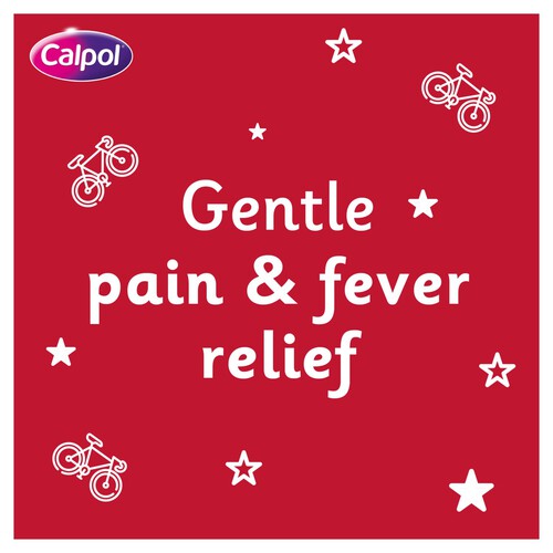 Calpol 6+ Years Sugar Free Strawberry Fastmelts Paracetamol