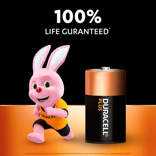 Duracell Plus D Batteries