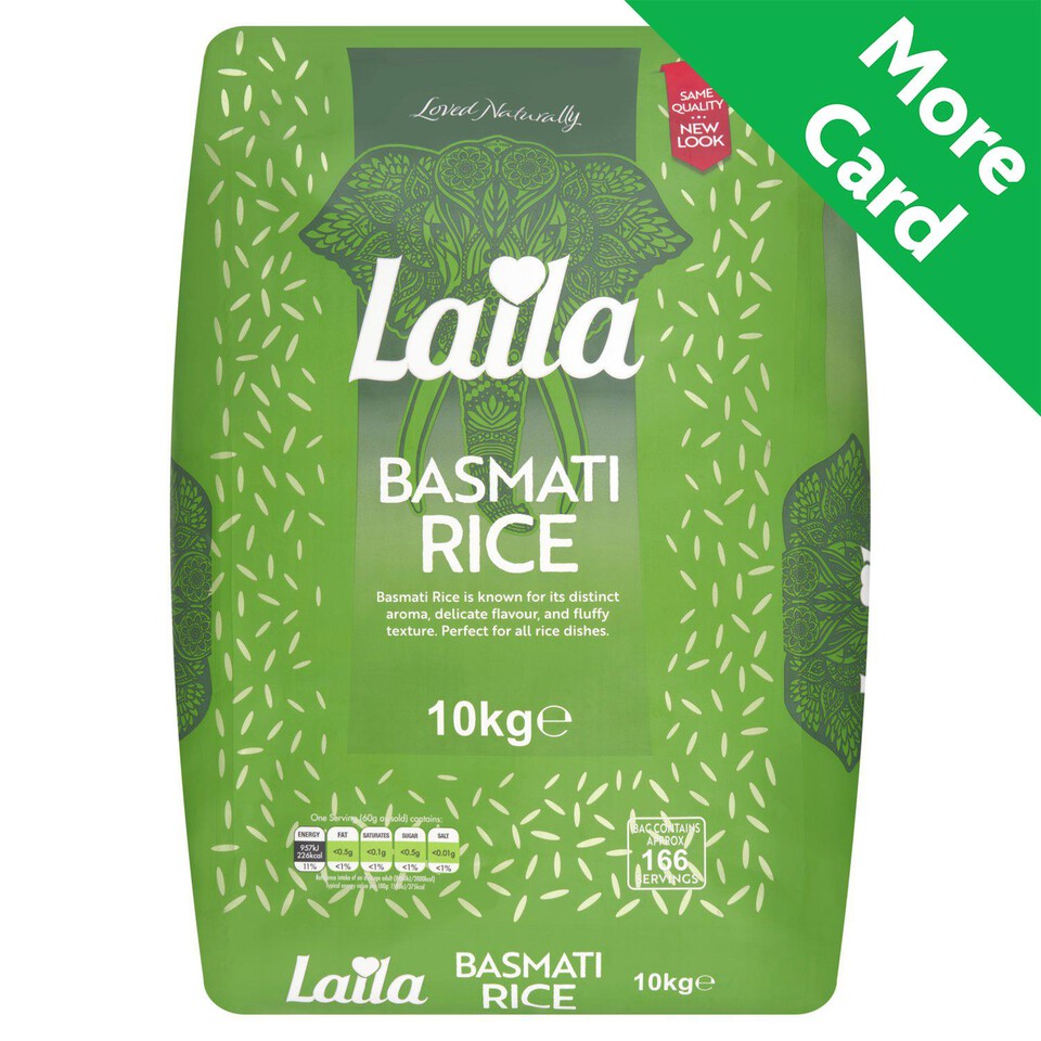 Laila Basmati Gluten Free Rice Morrisons Online Groceries & Offers