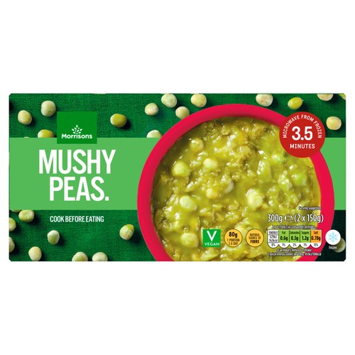 Morrisons Twinpack Mushy Peas 